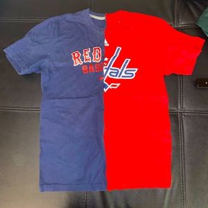 SPLIT SPORTS T SHIRT